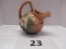 Roseville Art Pottery Large Magnolia Ice lip Ball pitcher