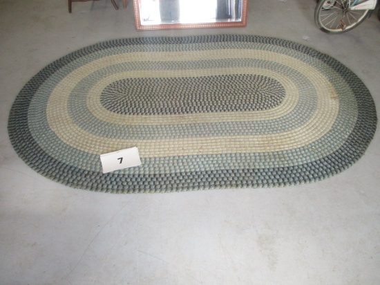 braided rug