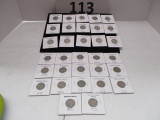 Lot of 32 nickles