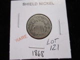 1868 Shield nickle