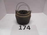 cast iron smelter pot