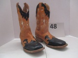 Pair of vintage cowboy boots