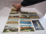 lot of 42 vintage postcards