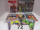Lot of 8 Wolverine themed comic books