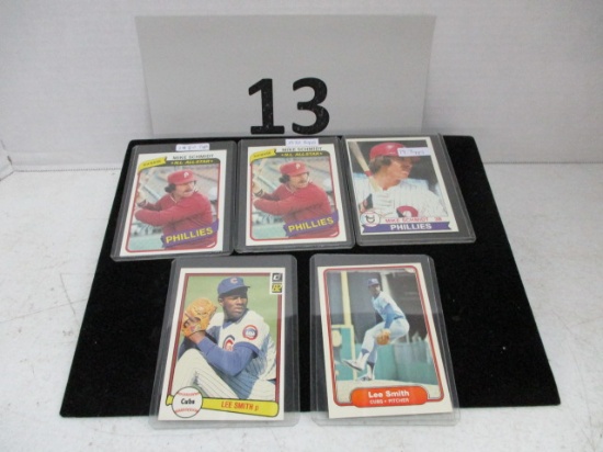 lot of 5 baseball cards