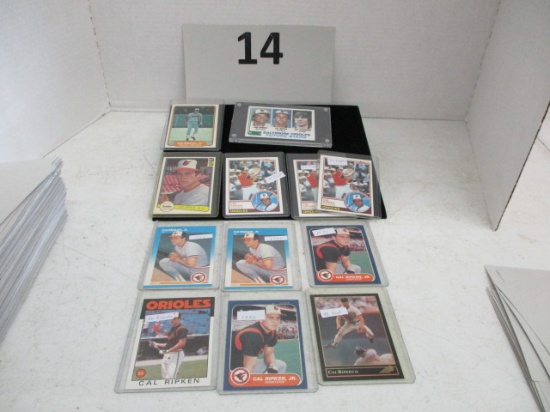 lot of 12 Cal Ripken baseball cards