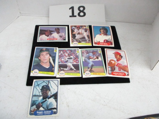 1982 Donruss and fleer lot