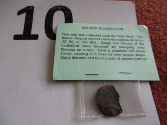Large ancient roman coin