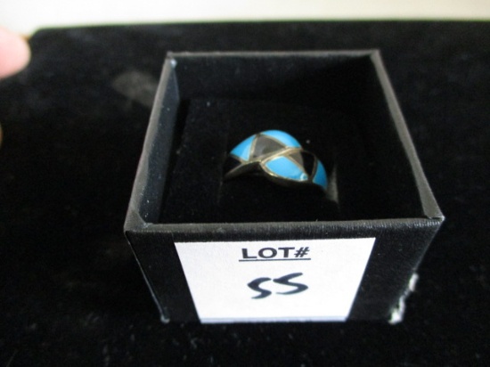 Size 6 sterling silver ring