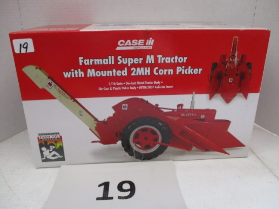 Farmall super M tractor