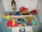 lot of toy cars