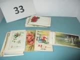 lot of 50 Christmas postcards