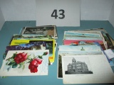 lot of 50+ postcards