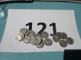 20 Buffalo nickels