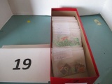 100 glassine envelopes of stamps