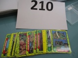 29 Ninja turtles cards and stickers