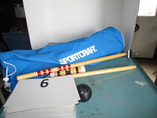 Sportcraft croquet set