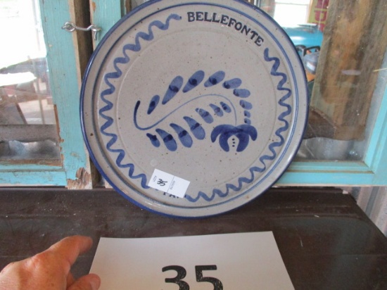 Essig Bellefonte PA Crock plate