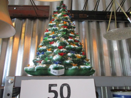 Ceramic light up Christmas tree
