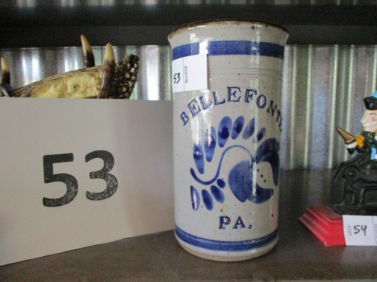 Bellefonte, PA crock vase