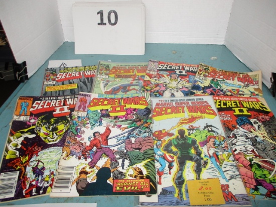 Lot of 8 comic books