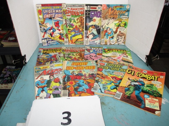 lot of 12 comic books
