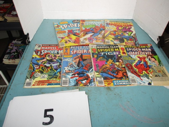 Lot of 7 comic books