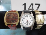 3 vintage watches