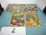 Lot of 5 comic books