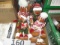 set of 4 gingerbread man dolls