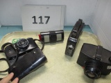 lot of vintage cameras