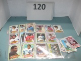 lot of Topps baseball & Football cards