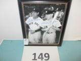 Ted Williams/ Mickey Mantle signed 8 x 10