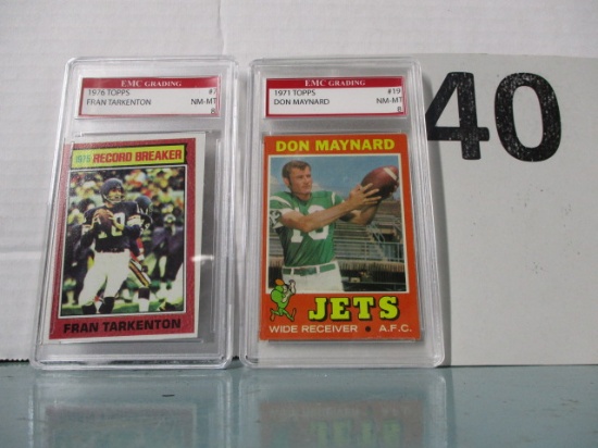 Lot of 2 Football cards