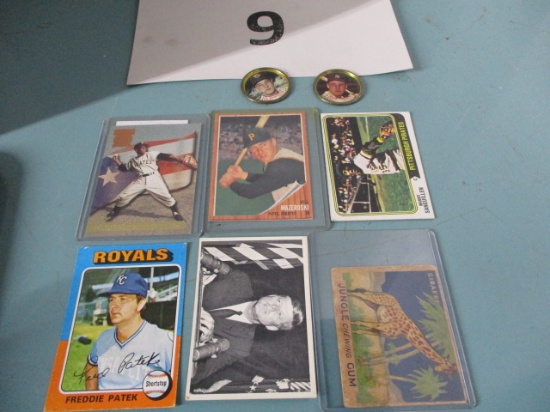 vintage baseball cards