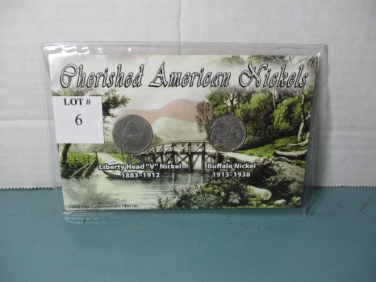 Cherished Nickels Liberty & Buffalo