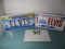 Lot of 2 Elvis License Plates