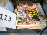 Elvis Newspaper lot