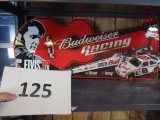 Elvis budweiser racing sign
