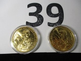 Lot of 2 grand casino Elvis coins