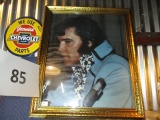 Elvis framed poster