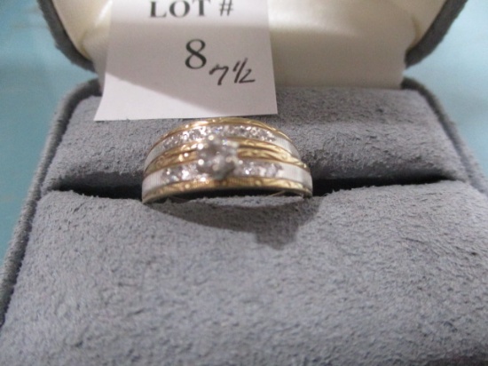 Wedding Set Appraised Value $1,500 size 7 1/2