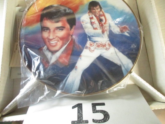 Large Elvis Collector Plate
