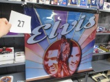 Large Elvis plastic windo display