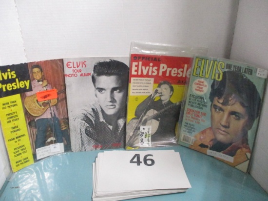 lot of 4 pre death elvis magazines
