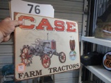 metal sign Case Farm Tractors