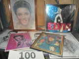Lot of 6 Elvis Presley artwork