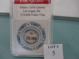 Monte Carlo Casino $10,000 chip