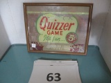 Quizzer game glass