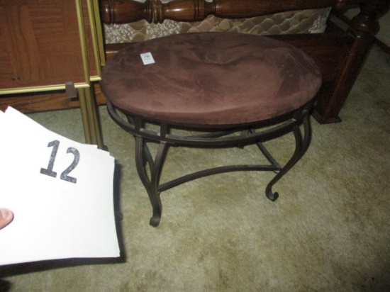 Iron legged dressing stool